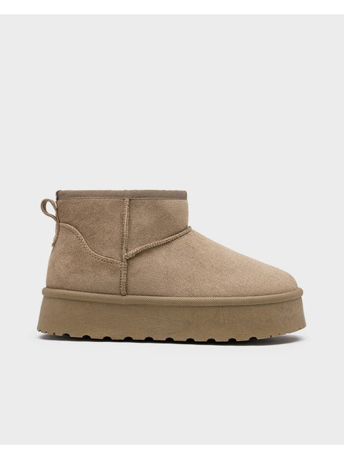 Botas Nieve Suela Gruesa Mujer - Botines Invierno Cálidos Antideslizantes Plataforma