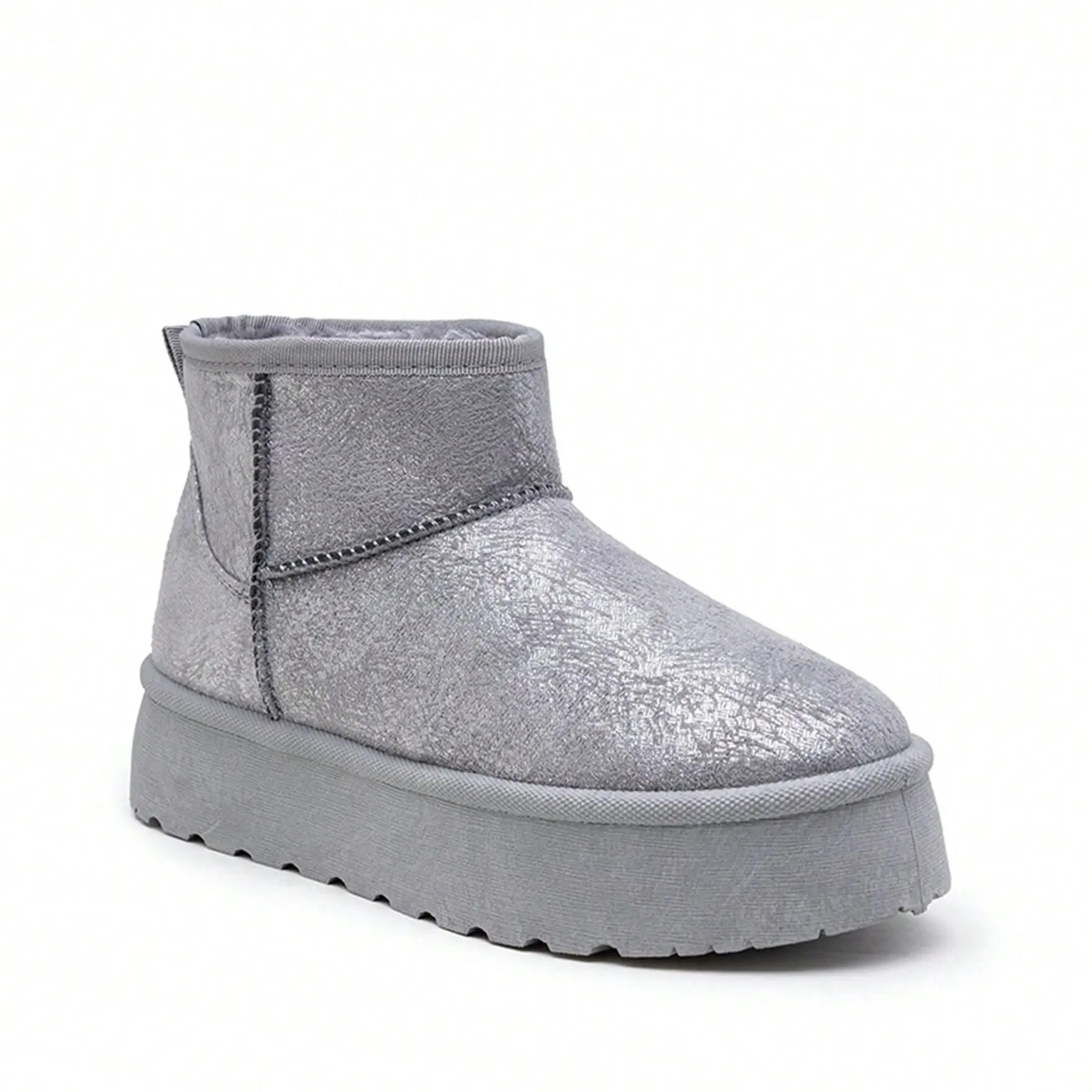 Botas Nieve Suela Gruesa Mujer - Botines Invierno Cálidos Antideslizantes Plataforma