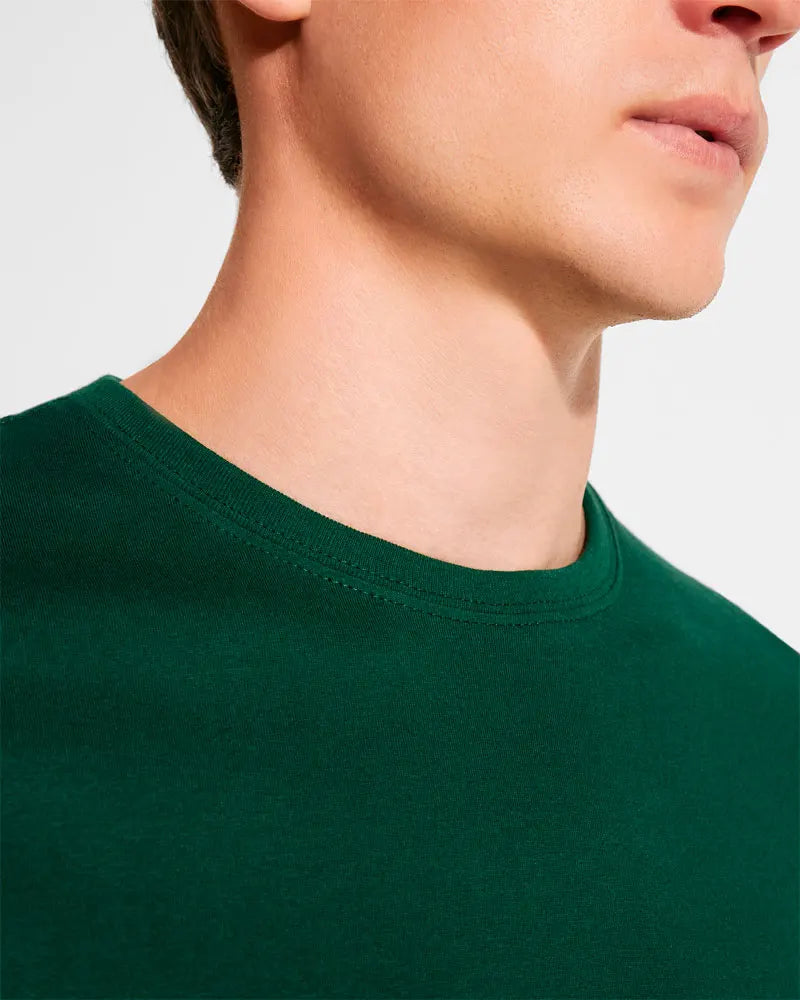 Pack 3 Camisetas Manga Larga Algodón 100% - Gris, Blanco y Azul Marino Hombre