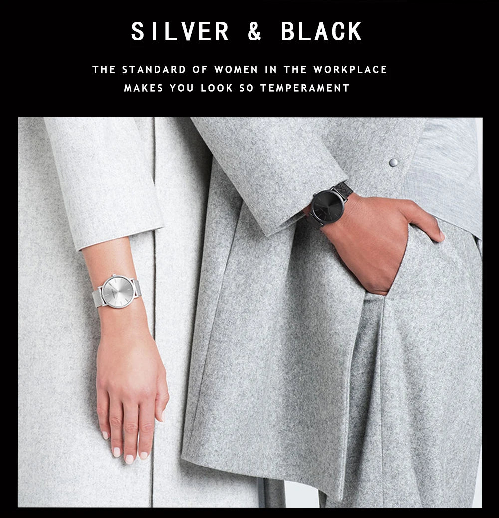 Reloj HANNAH MARTIN Rose Gold 36mm - Acero Inoxidable Cuarzo Japonés Mujer