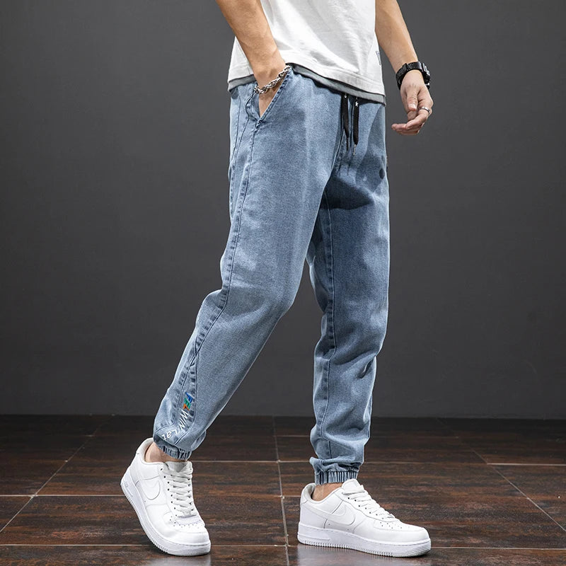 Jeans Cargo Denim Baggy - Estilo Streetwear Hombre
