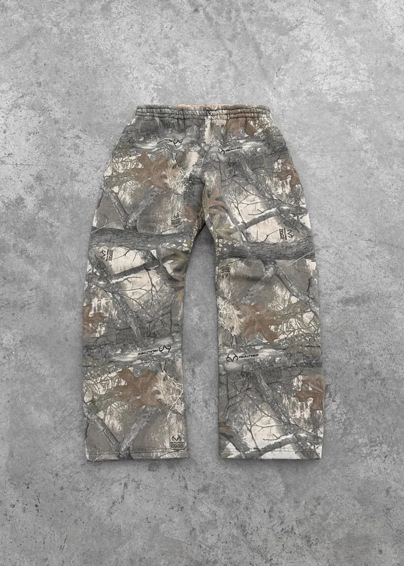 Pantalones Deportivos Camuflaje Y2K - Estilo Hip Hop Unisex
