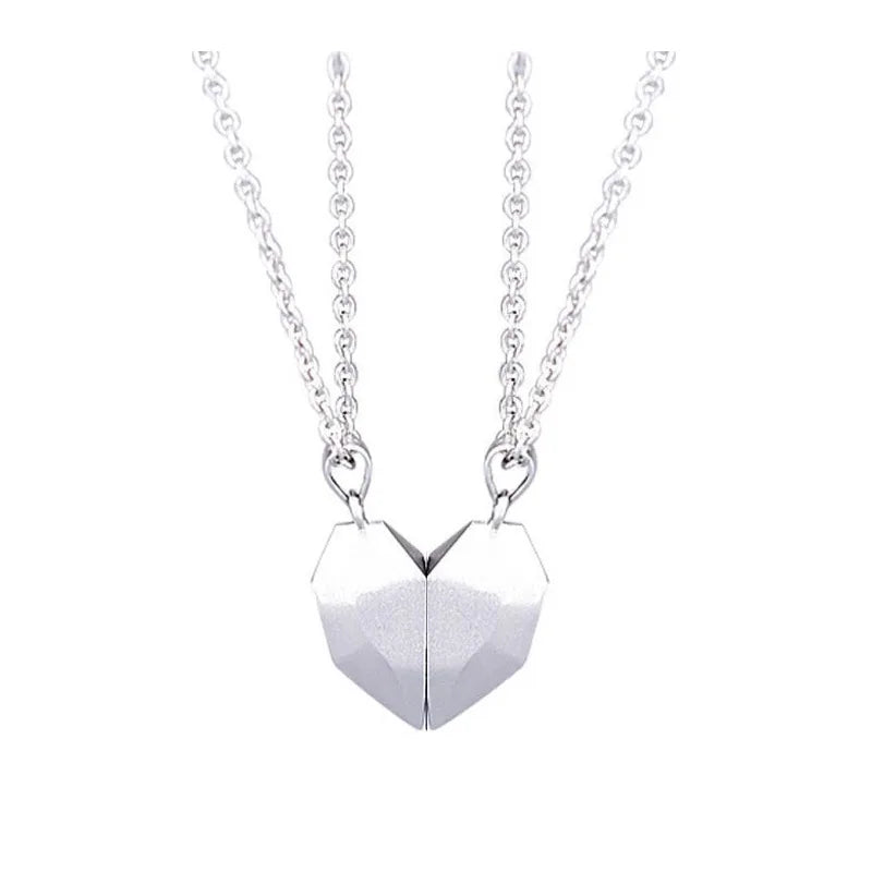 Collar Parejas Electrocardiograma Magnético - Corazón Latido San Valentín