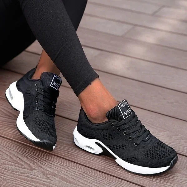 Zapatillas Running Chunky Mujer - Plataforma Malla Transpirable Deportivas 2024
