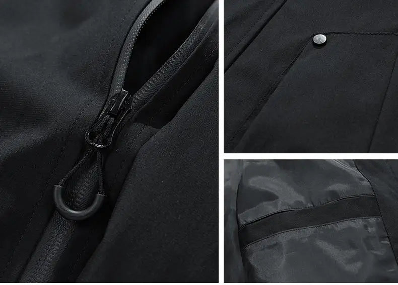Chaqueta Cortavientos Impermeable - Tallas Grandes hasta 8XL Hombre