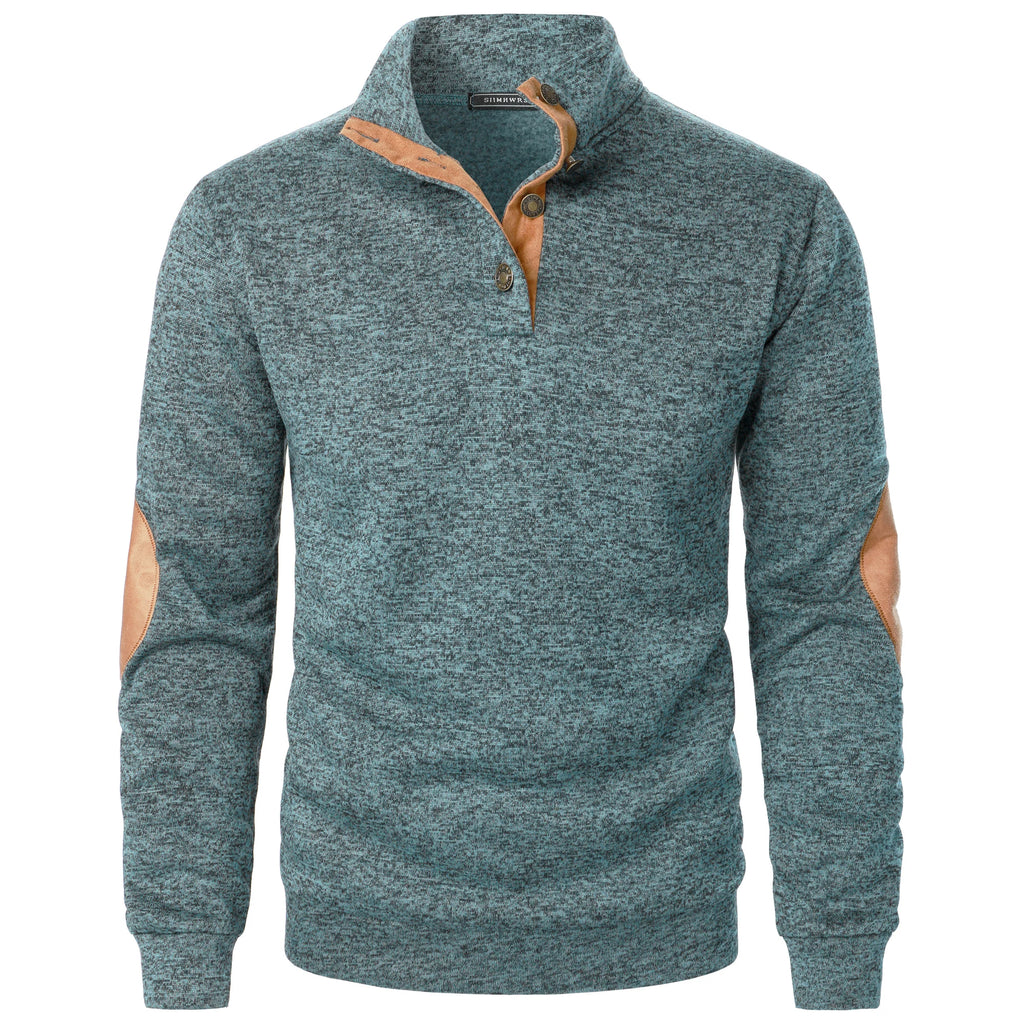 Suéter de Cuello Alto Casual - Manga Larga Tejido Hombre
