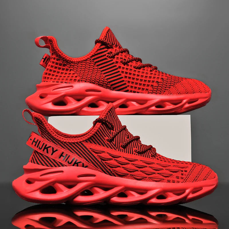 Sneakers Luxury Hombre Flyknit - Zapatillas Casuales Transpirables Multicolor