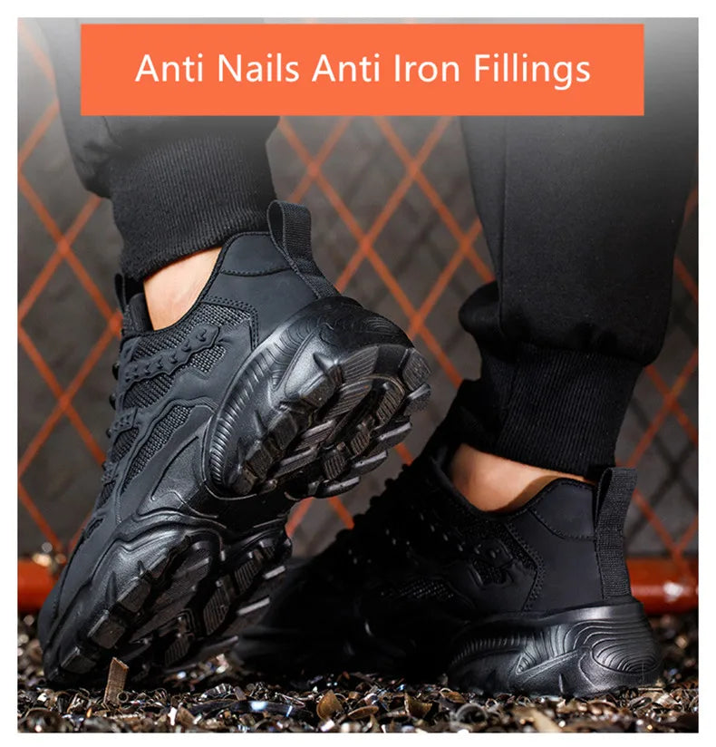 Zapatillas Seguridad Puntera Acero - Calzado Laboral Antipinchazos Unisex