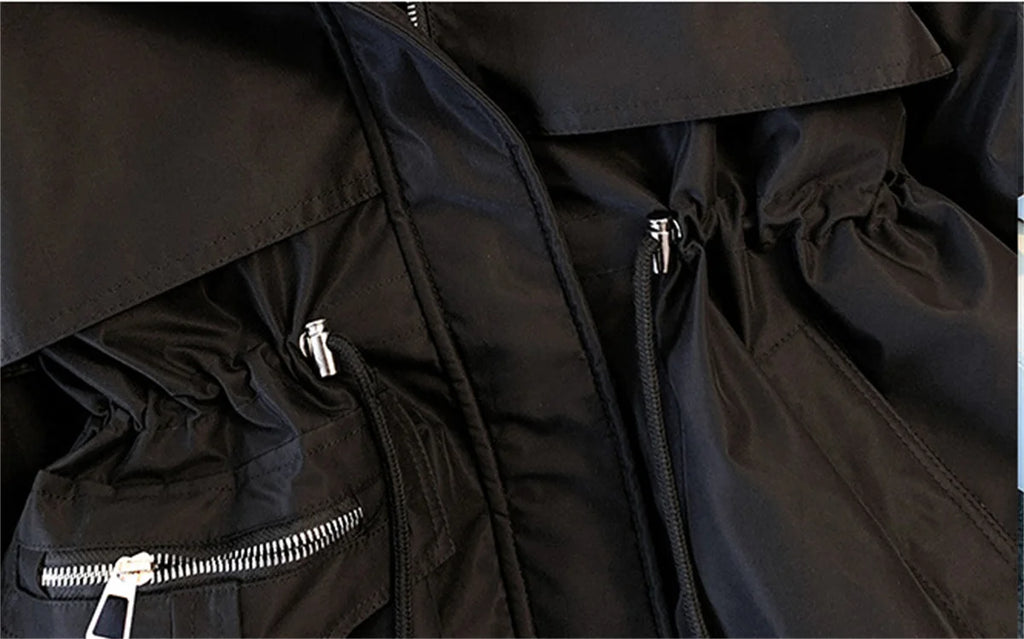 Parka Coreana Acolchada con Capucha - Casual Street Outfit Mujer