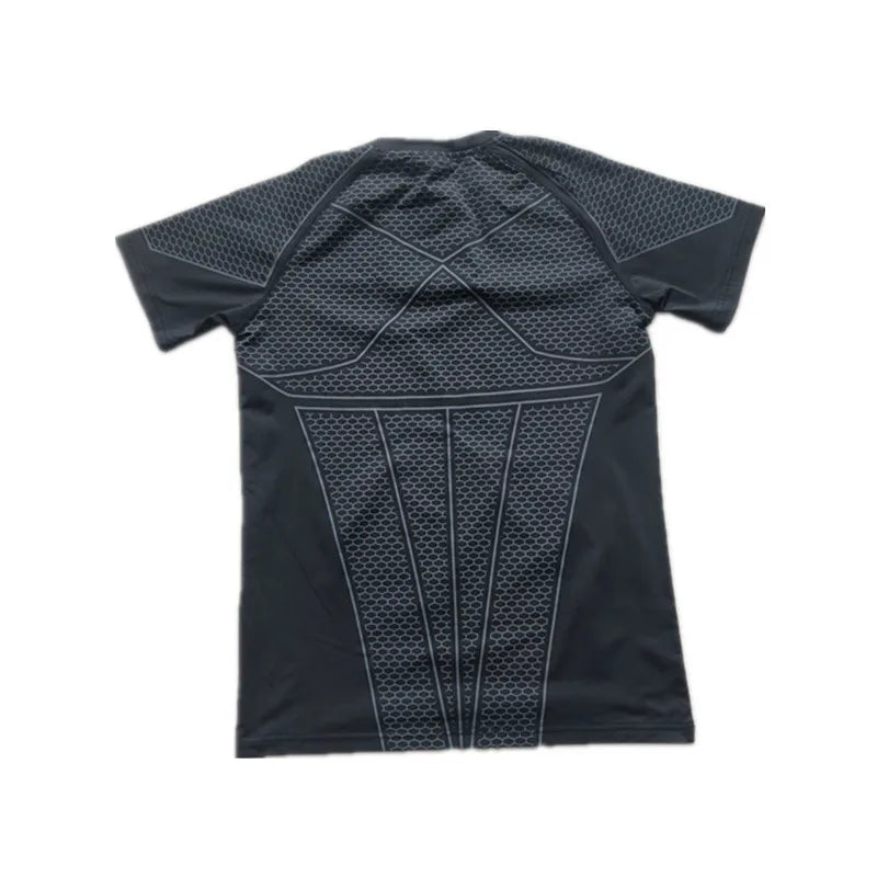 Camiseta Deportiva Muscle Fit Secado Rápido - Gym Running Fitness Hombre