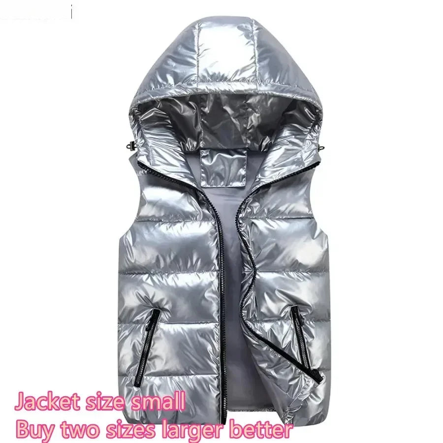 Chaleco Acolchado con Capucha - Diseño Impermeable Unisex