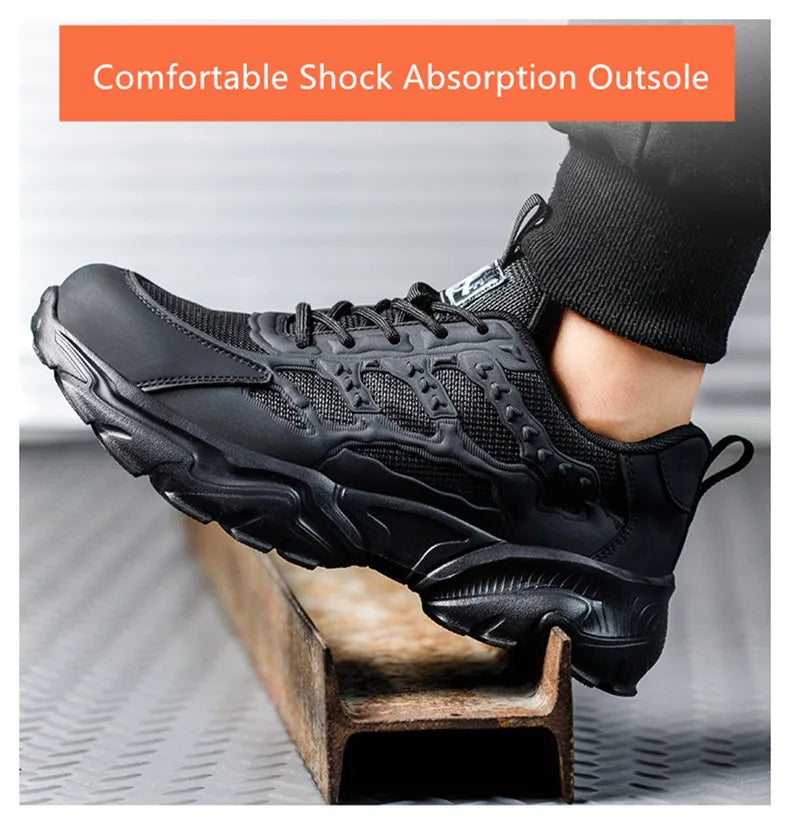 Zapatillas Seguridad Puntera Acero - Calzado Laboral Antipinchazos Unisex