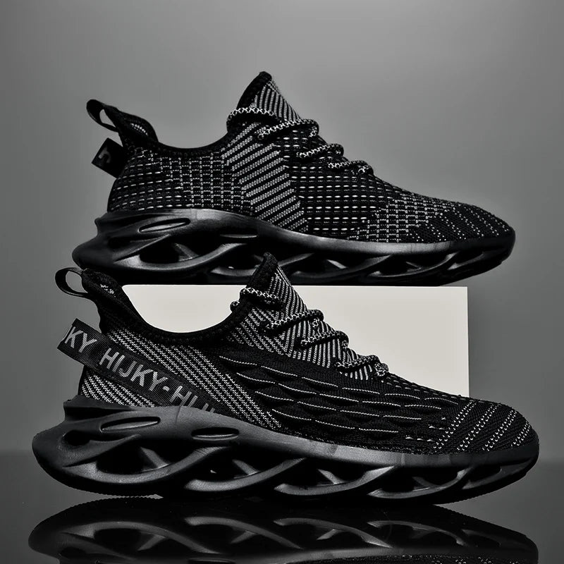 Sneakers Luxury Hombre Flyknit - Zapatillas Casuales Transpirables Multicolor