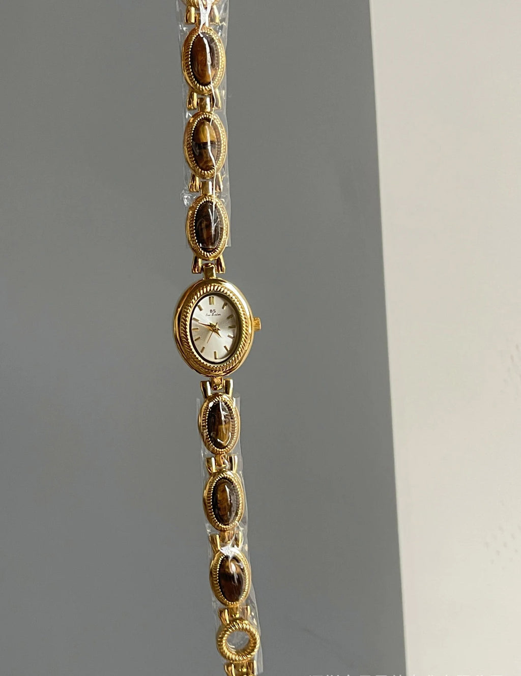 Reloj de Lujo con Jade Verde - Pulsera Joyería Cuarzo Elegante Mujer
