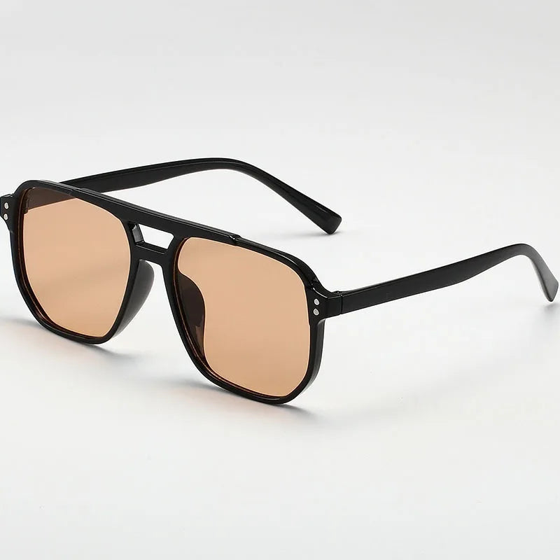 Gafas de Sol Vintage Cuadradas Grandes - Diseño Unisex UV400