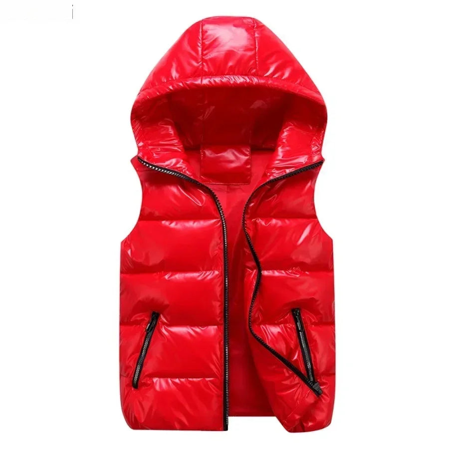 Chaleco Acolchado con Capucha - Diseño Impermeable Unisex