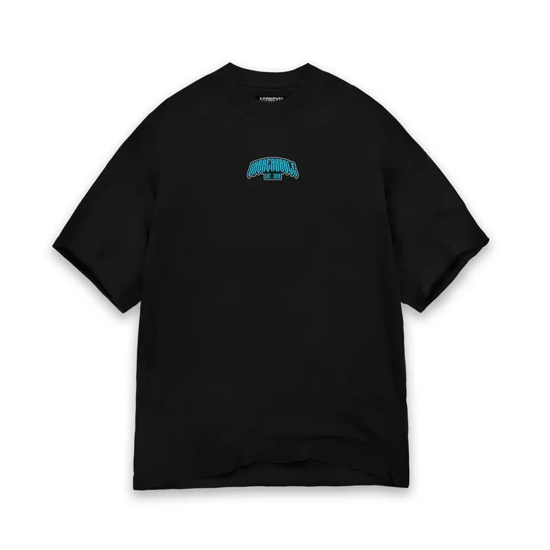 Camiseta Deportiva Oversized - Gym Fitness Manga Corta Hombre