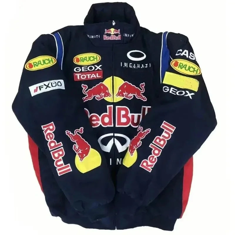 Chaqueta Red Bull de Motociclismo - Bordado Premium Hombre/Mujer