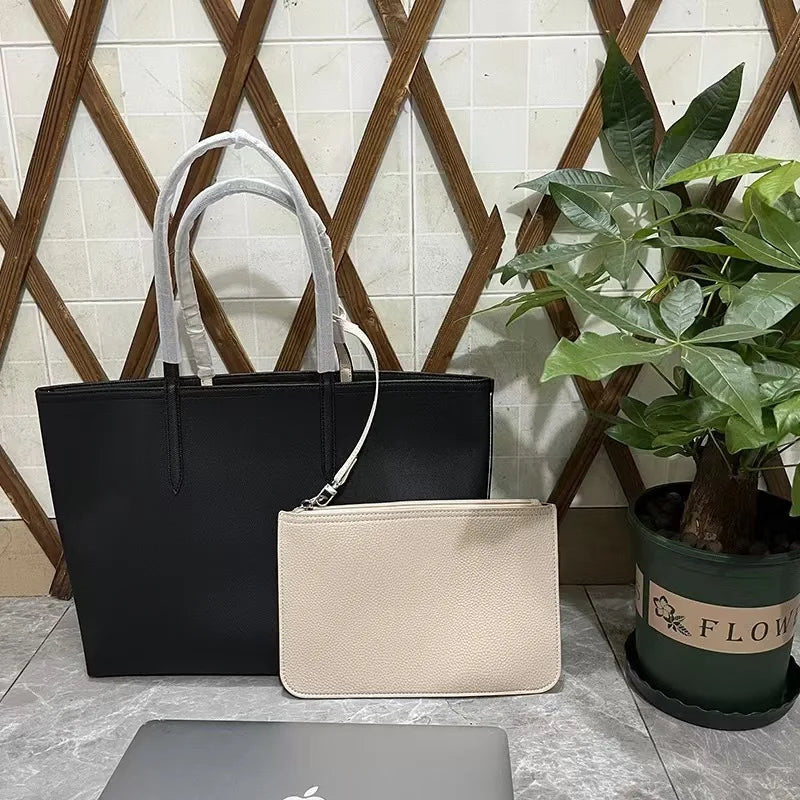 Bolso de Mano Gran Capacidad - Modelo 2025 Portátil PU