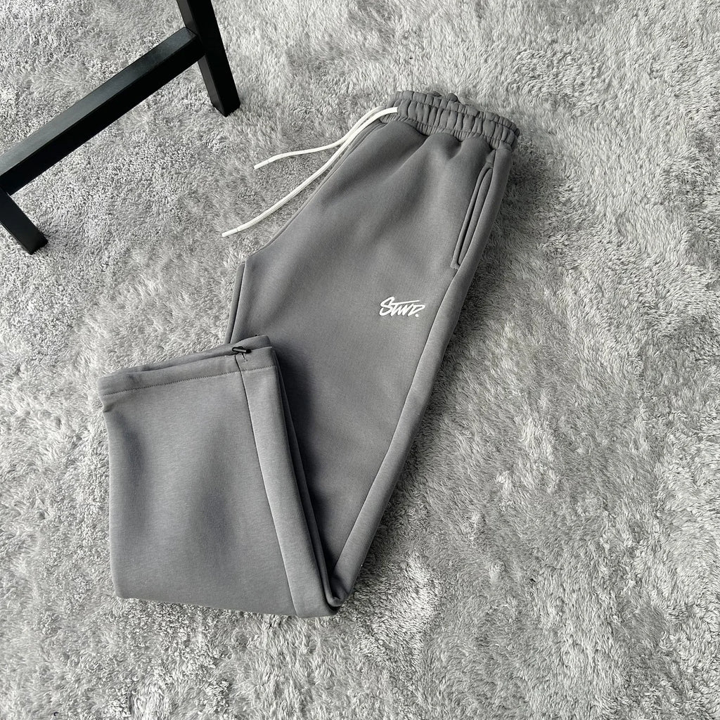Pantalones Retro Harajuku Pierna Recta - Estilo Americano Casual Hombre