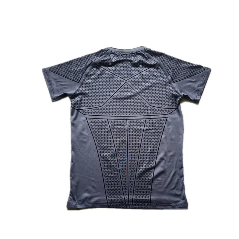 Camiseta Deportiva Muscle Fit Secado Rápido - Gym Running Fitness Hombre