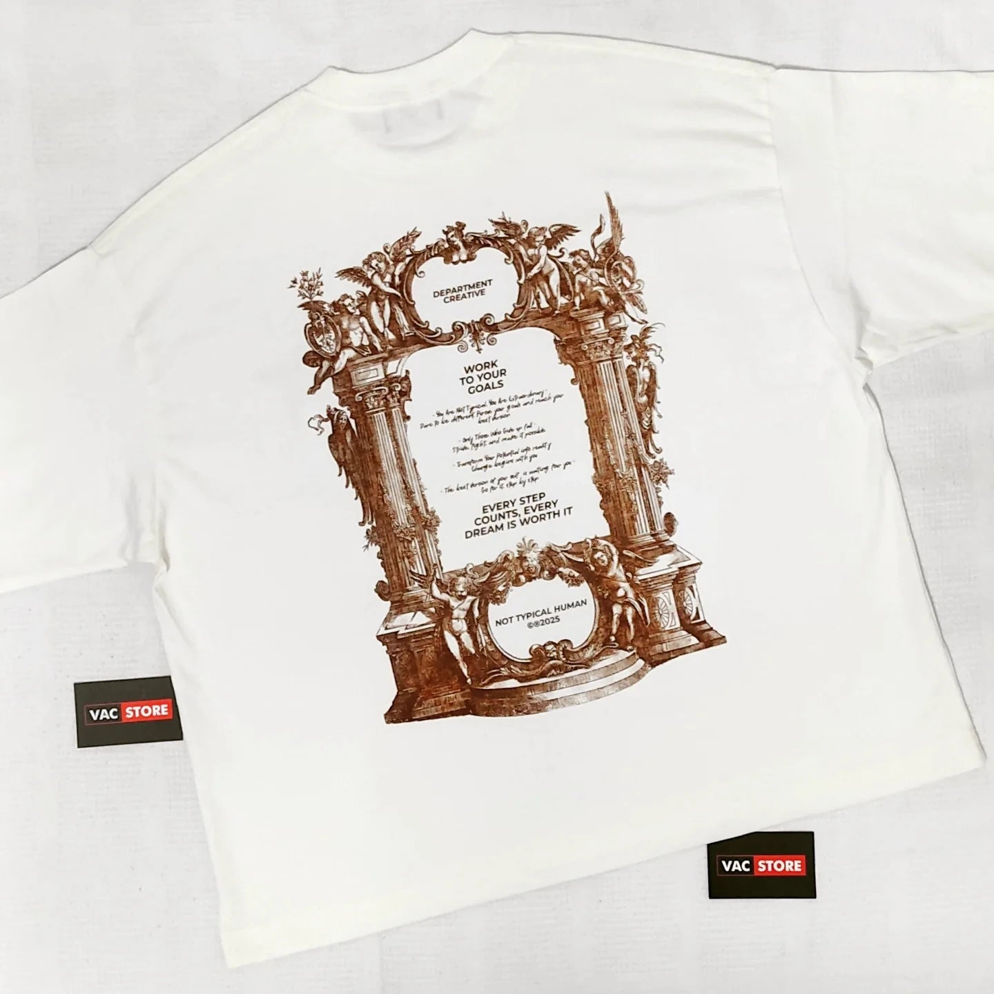 Camiseta Y2K Cyberpunk Gothic con Textura de Espinas - Algodón Puro Streetwear Hombre