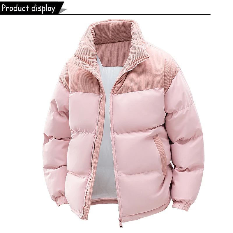 Parka con Capucha Desmontable - Cortavientos Cálida Hombre