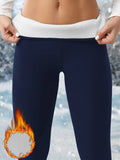 Leggings Térmicos con Forro Polar - Cintura Alta y Control de Abdomen