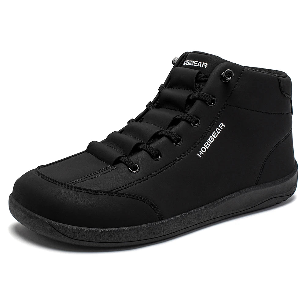 HOBIBEAR Botines Barefoot Mid Top - Puntera Ancha Tobillo Outdoor Unisex