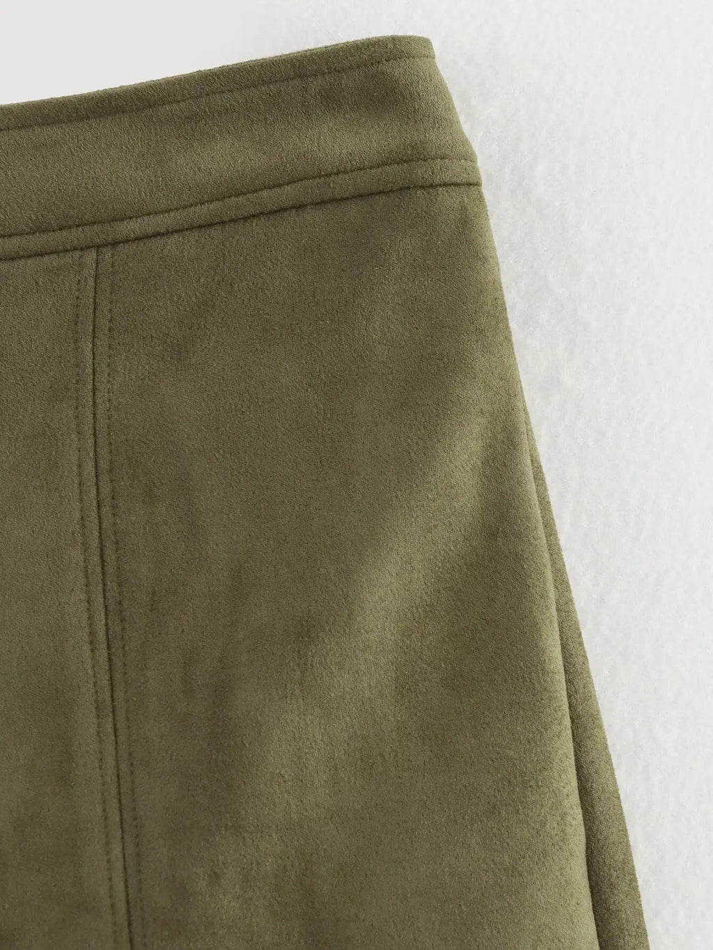 Chaqueta Suede Retro con Cremallera - Estilo Street Fashion Mujer