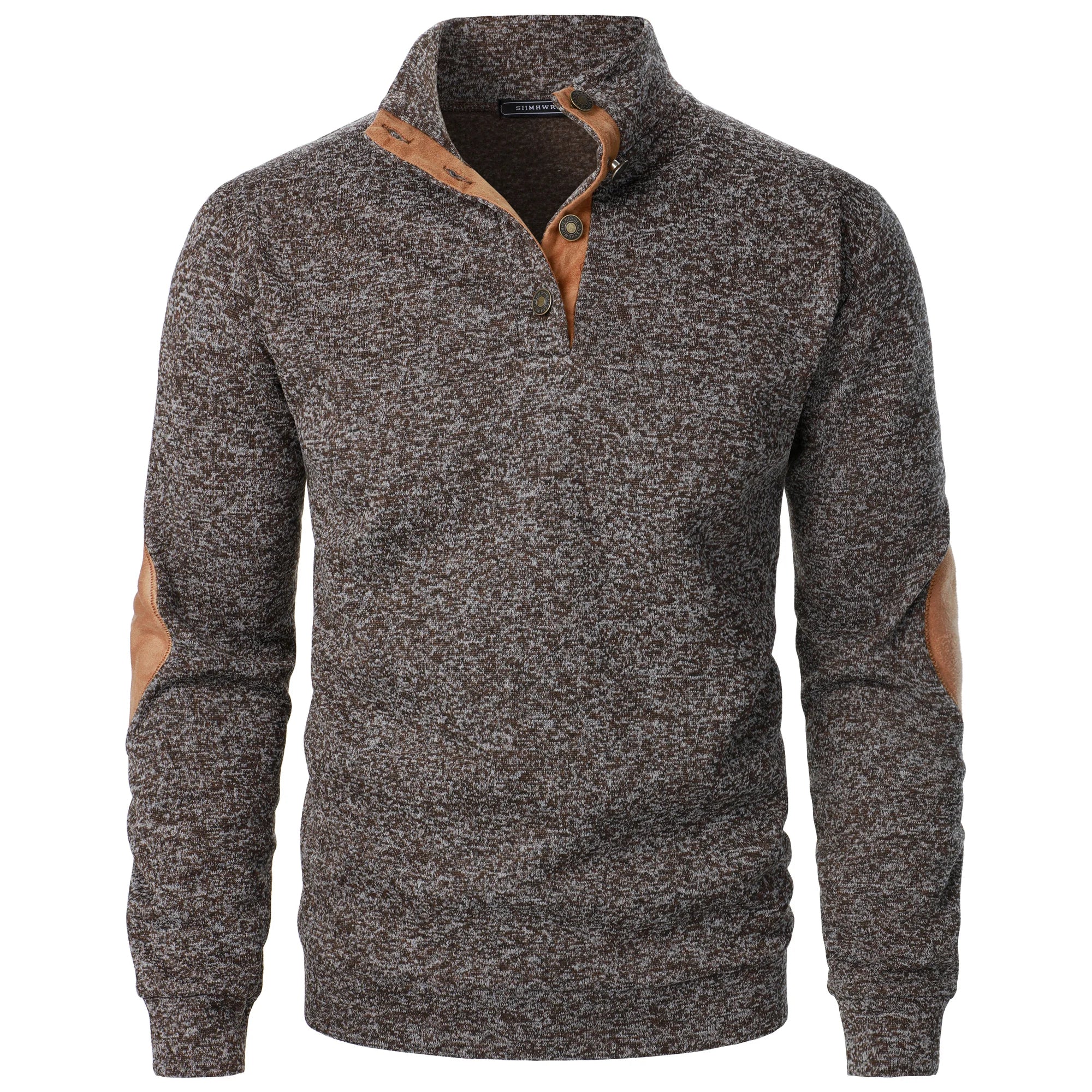 Suéter de Cuello Alto Casual - Manga Larga Tejido Hombre