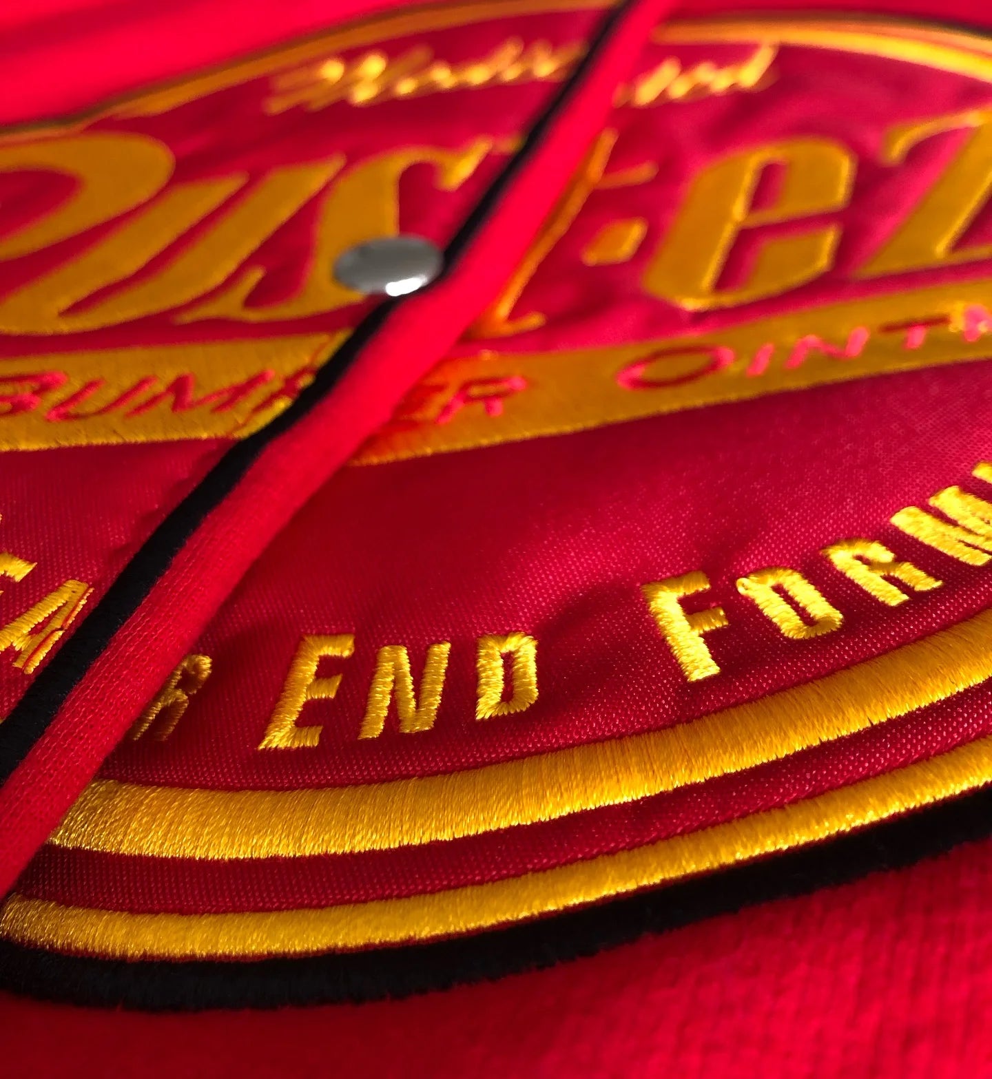 Chaqueta Baseball Bordada Y2K - Estilo Harajuku Oversized Hombre