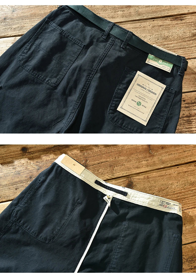 Pantalones Cargo Workwear Retro - Estilo Americano Hombre