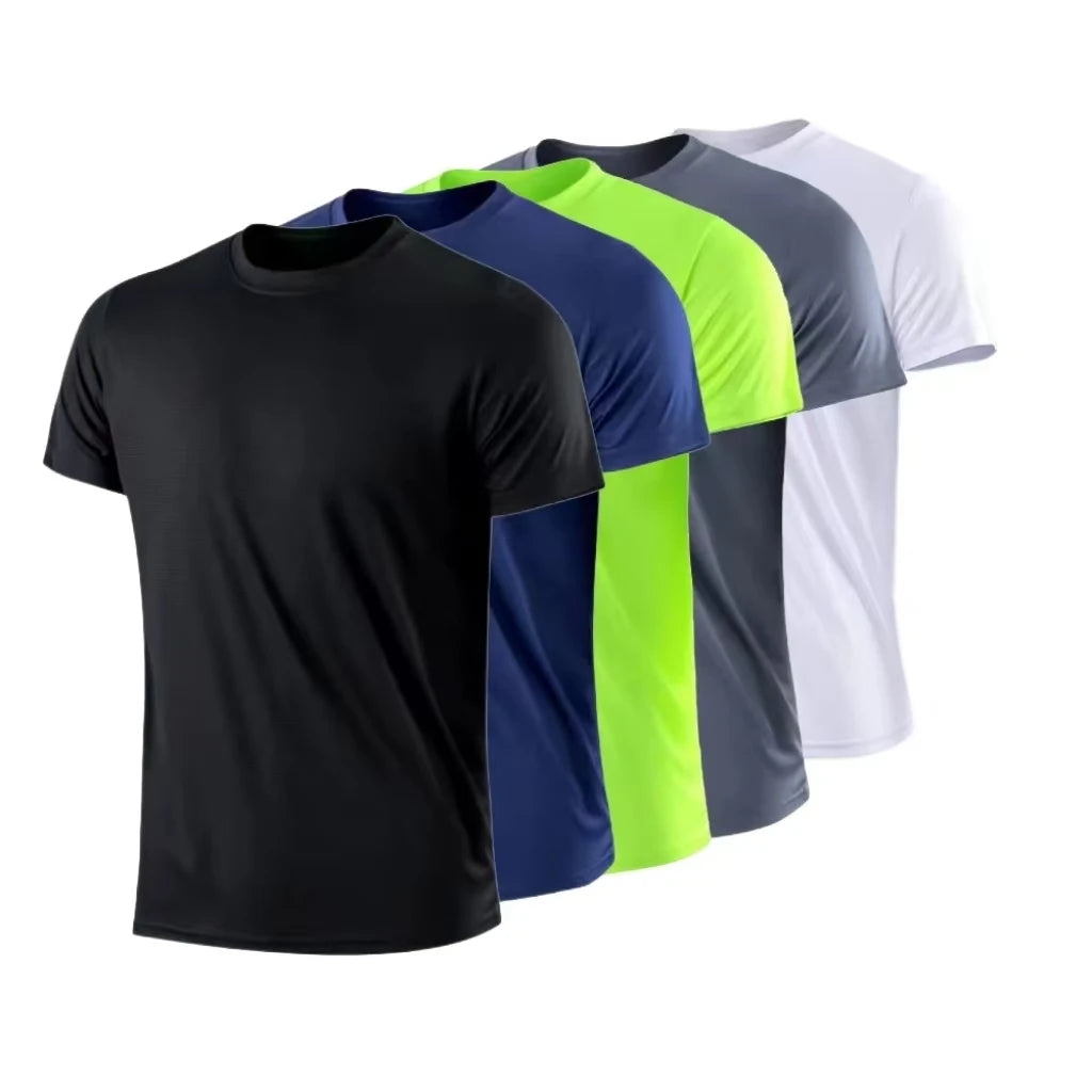 Camiseta Deportiva Secado Rápido - Gym Running Hombre
