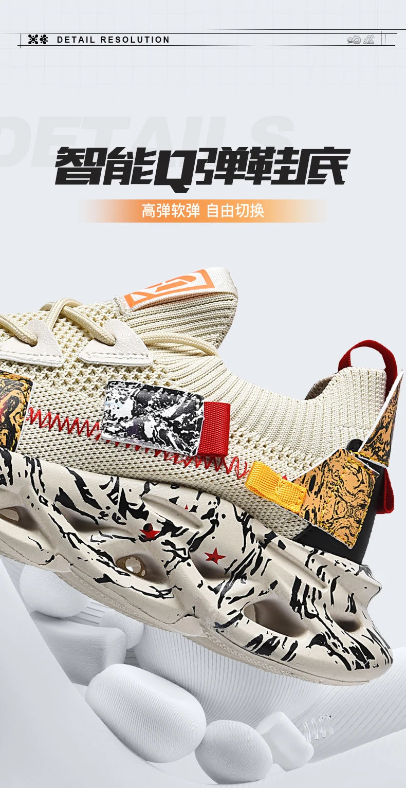 Sneakers Luxury Hombre Flyknit - Zapatillas Casuales Transpirables Multicolor