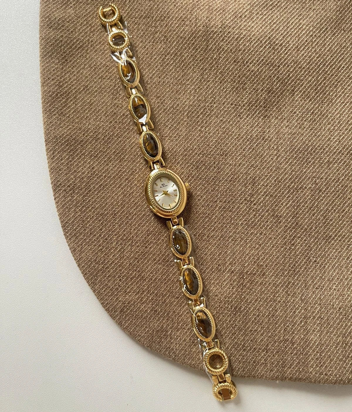 Reloj de Lujo con Jade Verde - Pulsera Joyería Cuarzo Elegante Mujer