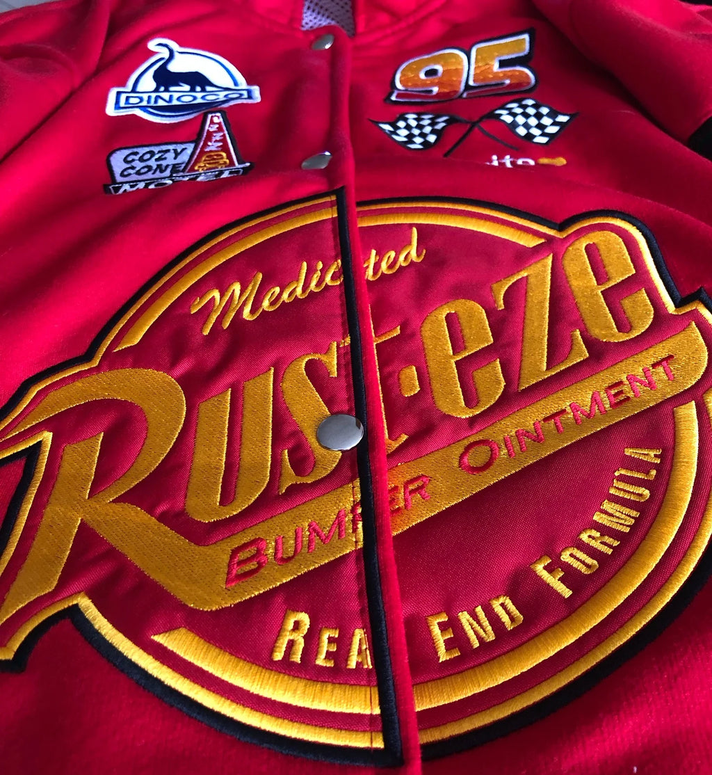 Chaqueta Baseball Bordada Y2K - Estilo Harajuku Oversized Hombre