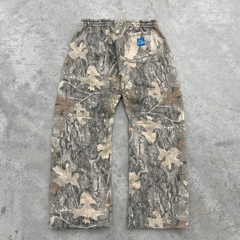 Pantalones Deportivos Camuflaje Y2K - Estilo Hip Hop Unisex