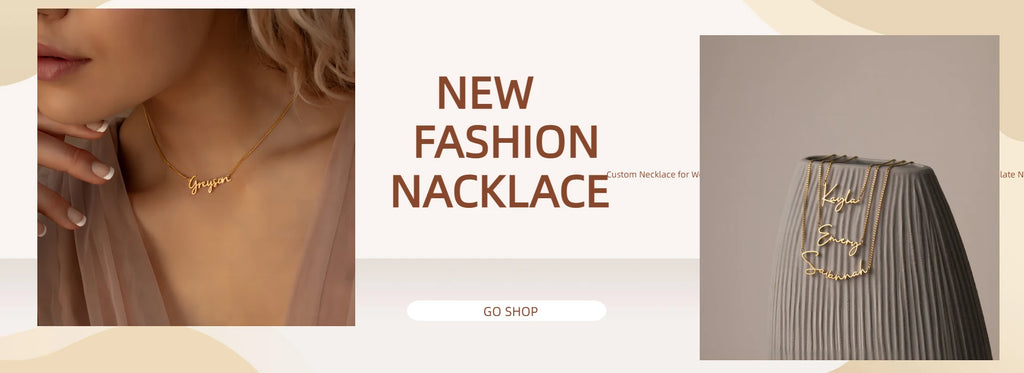 Collar Nombre Personalizado Oro - Cadena Box Joyería Artesanal Regalo Mujer