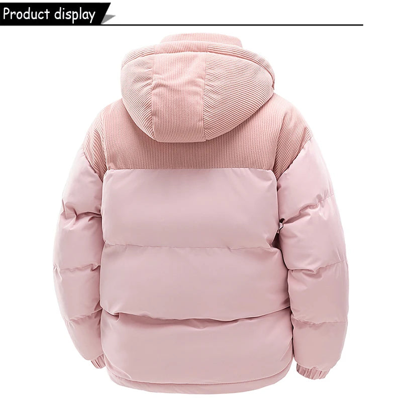 Parka con Capucha Desmontable - Cortavientos Cálida Hombre