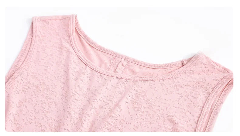 Top Yoga Sin Mangas Racerback - Fitness Gym Playa Mujer