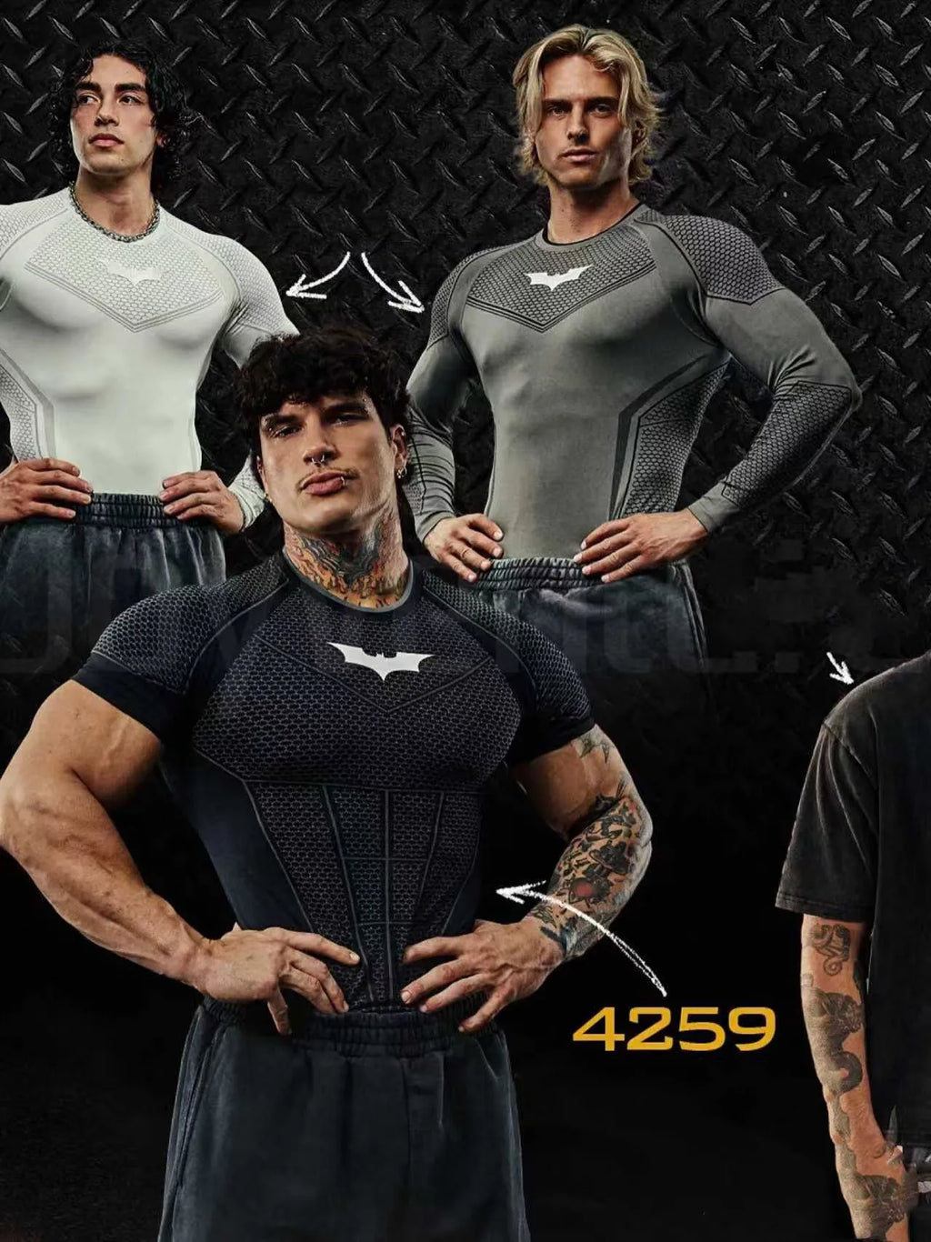 Camiseta Deportiva Muscle Fit Secado Rápido - Gym Running Fitness Hombre