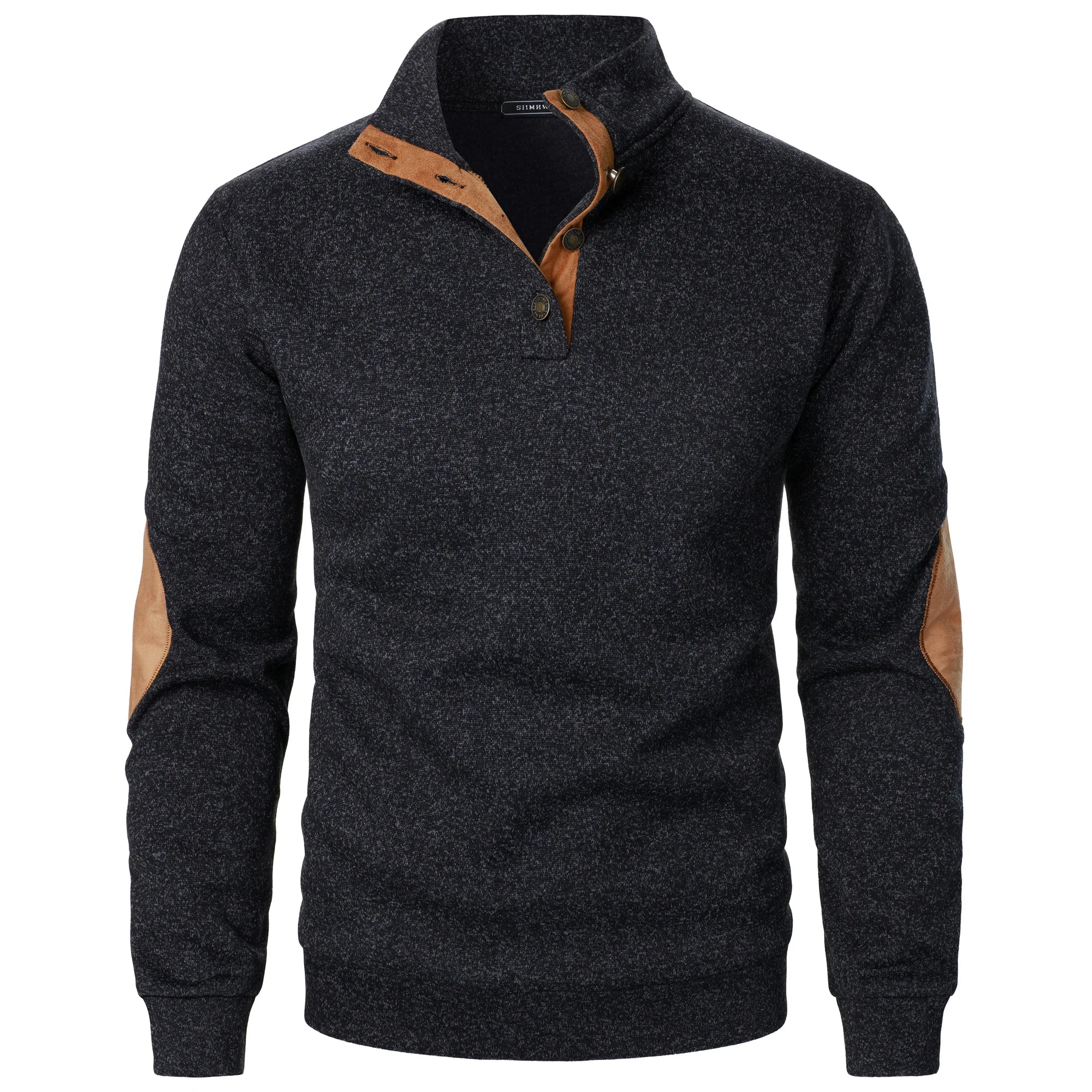 Suéter de Cuello Alto Casual - Manga Larga Tejido Hombre