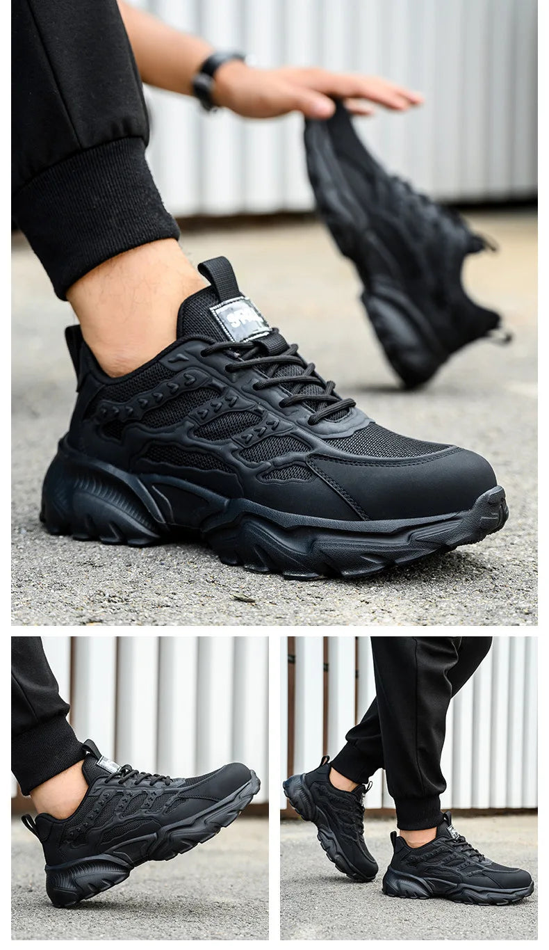 Zapatillas Seguridad Puntera Acero - Calzado Laboral Antipinchazos Unisex