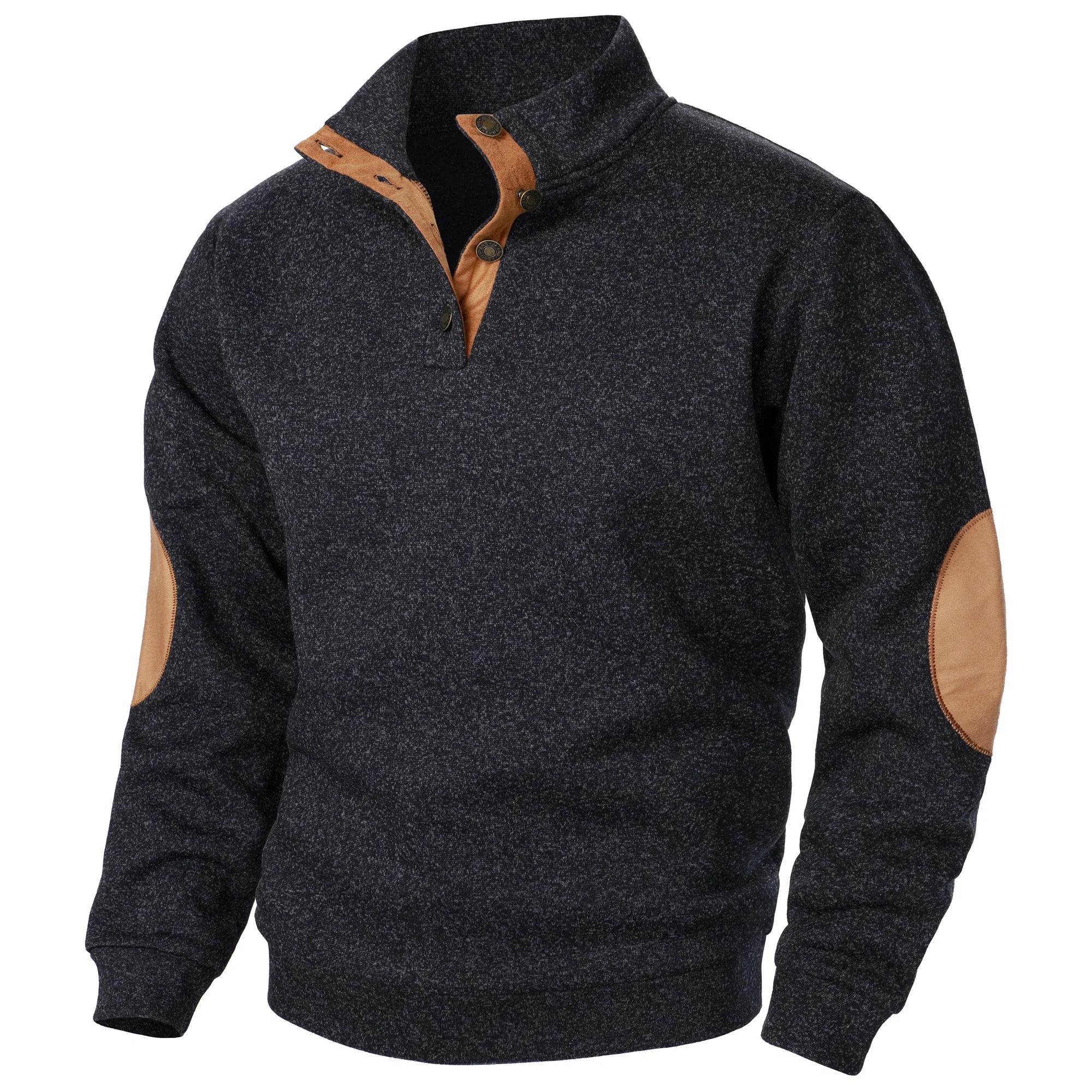 Suéter de Cuello Alto Casual - Manga Larga Tejido Hombre