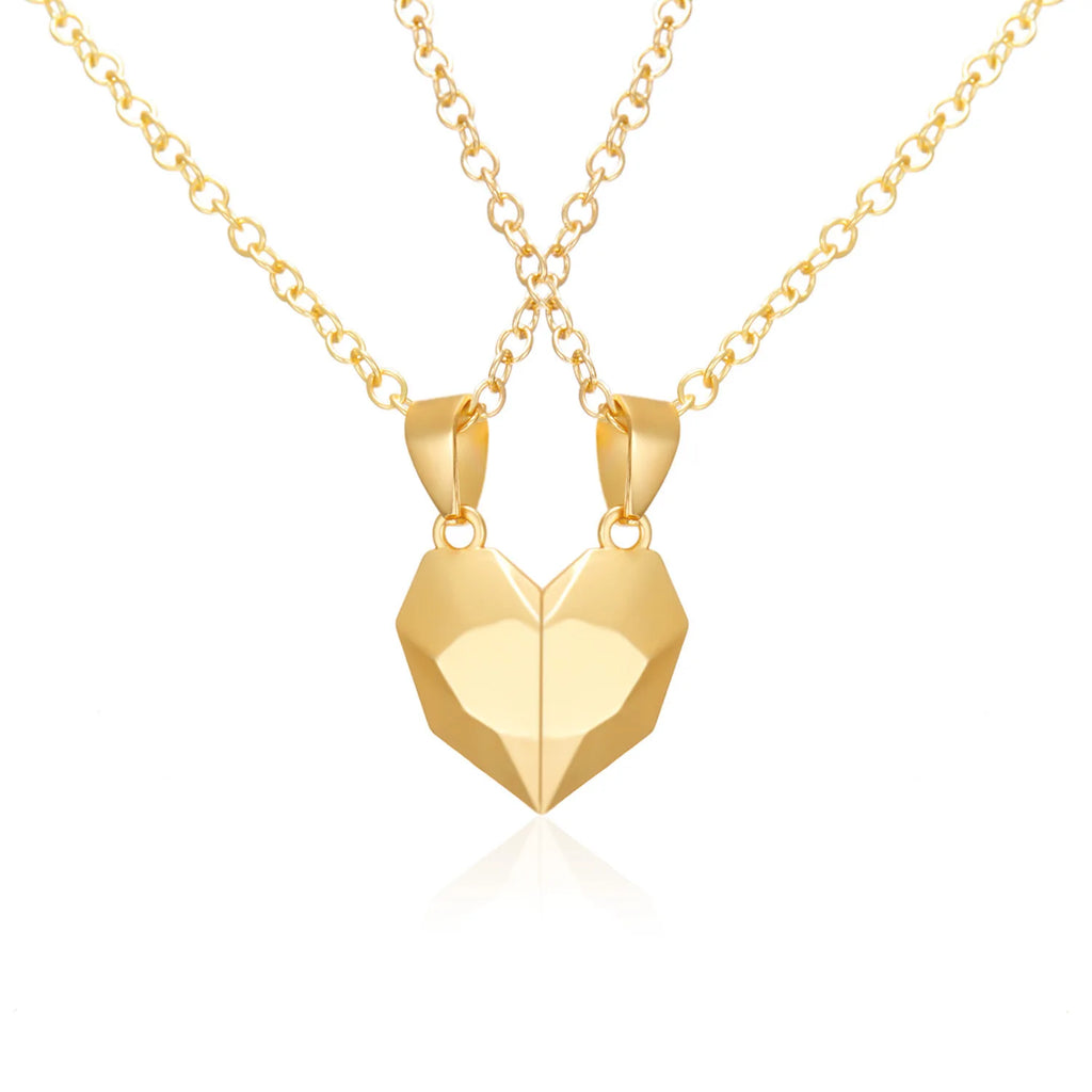 Collar Parejas Electrocardiograma Magnético - Corazón Latido San Valentín