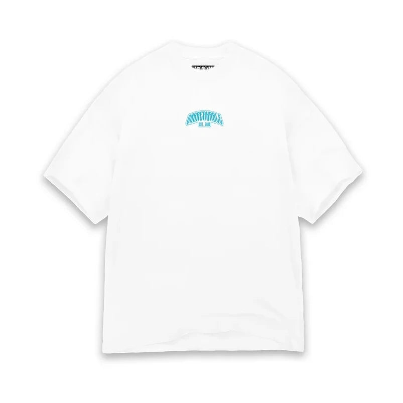 Camiseta Deportiva Oversized - Gym Fitness Manga Corta Hombre