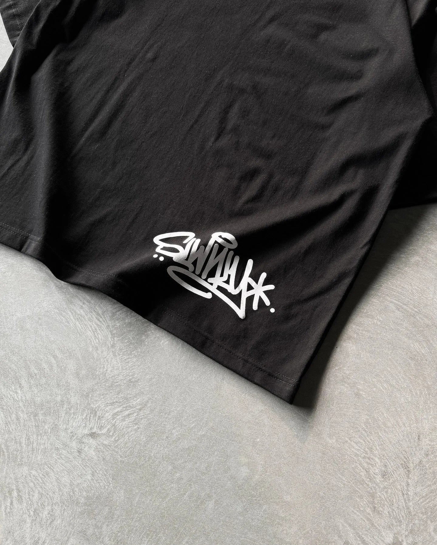 Camiseta Casual con Diseño de Letras - Oversized Cuello Redondo Harajuku Hip Hop Unisex