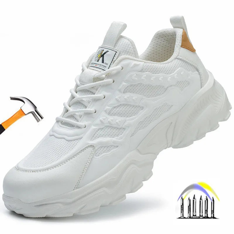 Zapatillas Seguridad Puntera Acero - Calzado Laboral Antipinchazos Unisex
