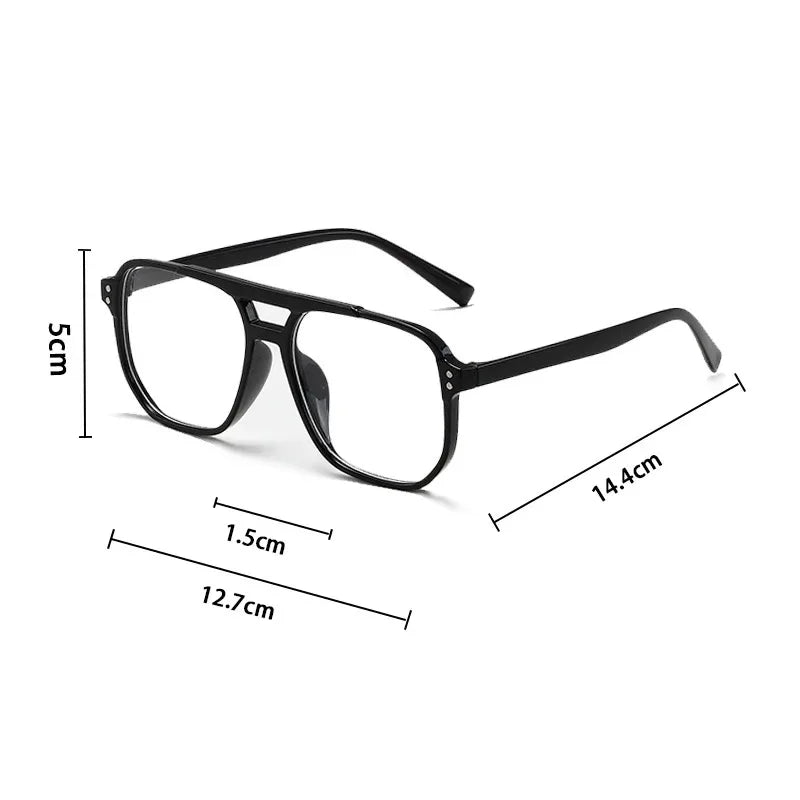 Gafas de Sol Vintage Cuadradas Grandes - Diseño Unisex UV400